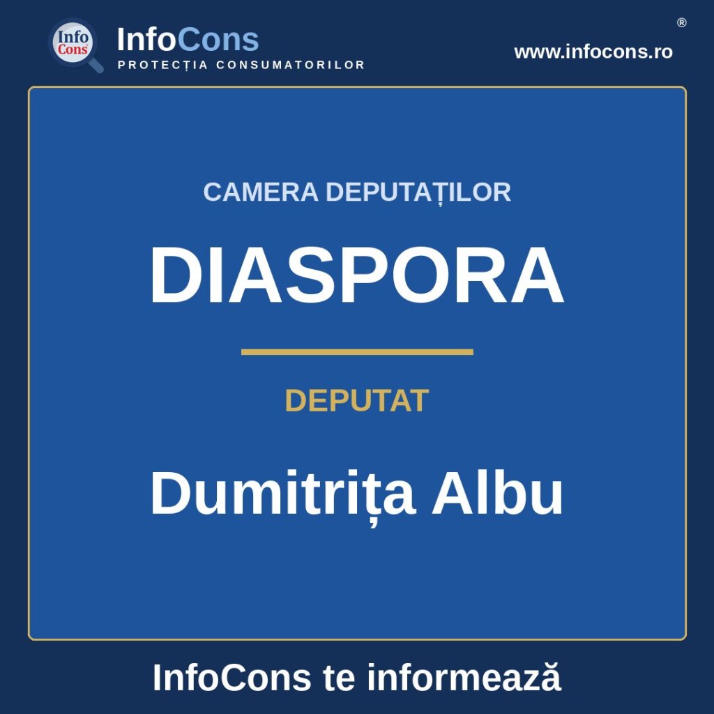 Camera Deputaților și deputata Dumitrița Albu &ndash; InfoCons te informează