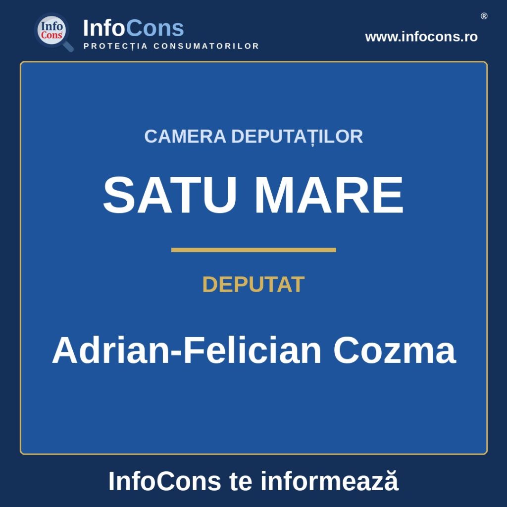 Camera Deputaților și deputatul Adrian-Felician Cozma – InfoCons te informează