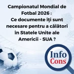 Campionatul Mondial de Fotbal 2026 : Ce documente îți sunt necesare pentru a călători în Statele Unite ale Americii - SUA ? InfoCons te informează !