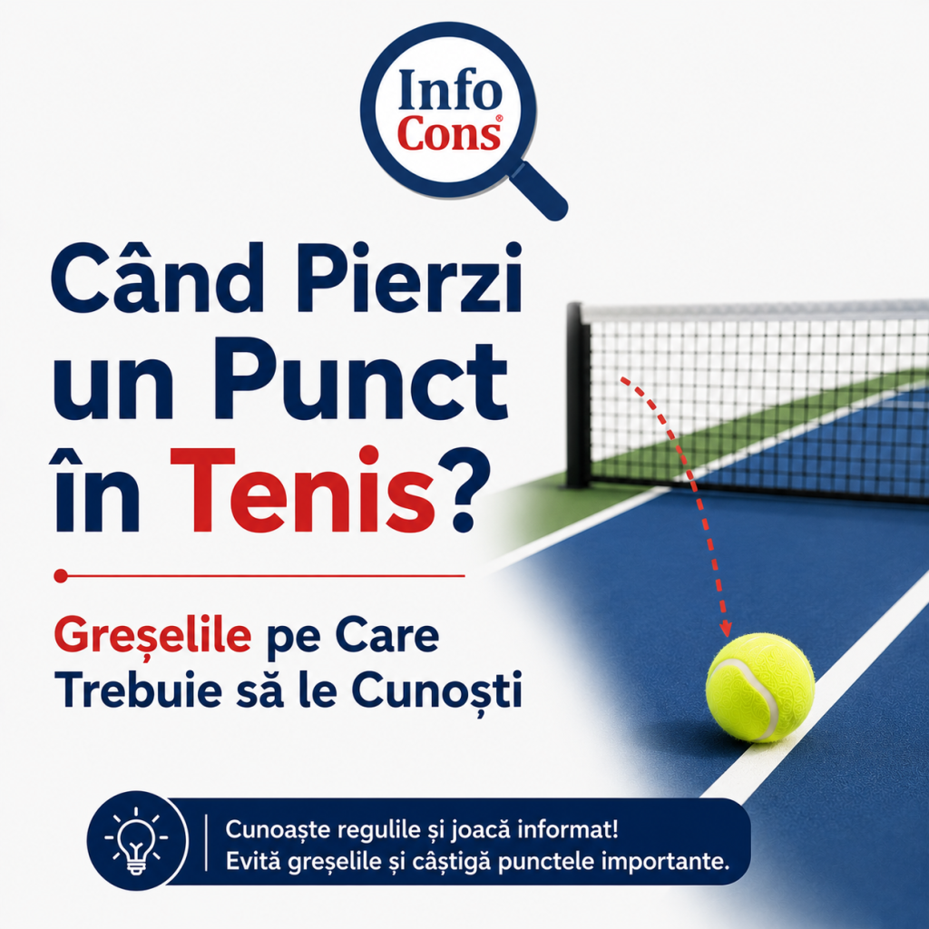 Când Pierzi un Punct în Tenis ? Greșelile pe Care Trebuie să le Cunoști