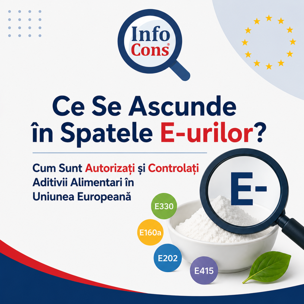 Ce Se Ascunde &icirc;n Spatele E - urilor : Cum Sunt Autorizați și Controlați Aditivii Alimentari &icirc;n Uniunea Europeană