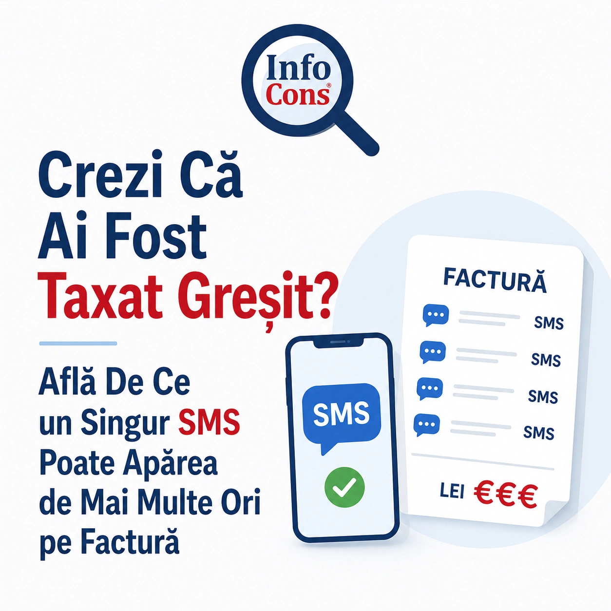 Crezi Că Ai Fost Taxat Greșit ? De Ce un Singur SMS Poate Apărea de Mai Multe Ori pe Factură