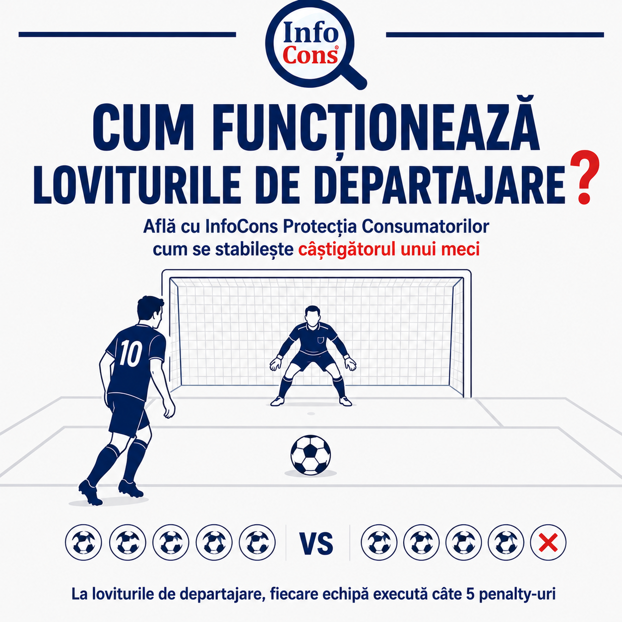 Cum Funcționează Loviturile de Departajare și cum se Stabilește Câștigătorul unui Meci Află cu InfoCons Protecția Consumatorilor