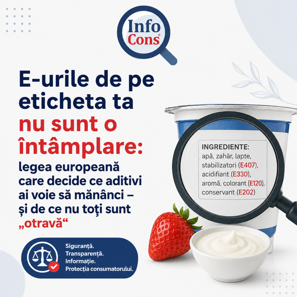 E-urile de pe eticheta ta nu sunt o întâmplare : legea europeană care decide ce aditivi ai voie să mănânci – și de ce nu toți sunt „otravă”