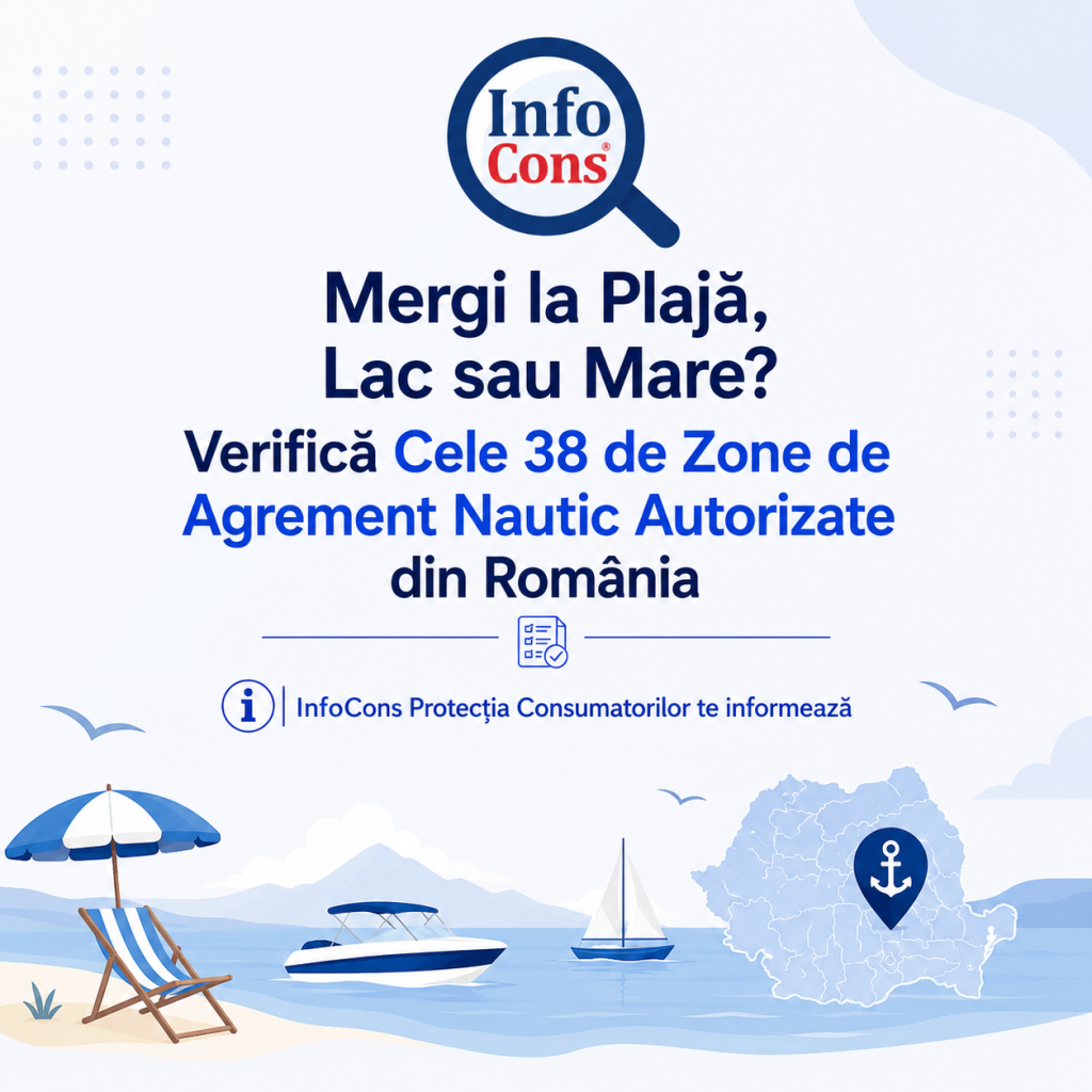 Mergi la Plajă , Lac sau Mare ? Verifică Cele 38 de Zone de Agrement Nautic Autorizate din Rom&acirc;nia &ndash; InfoCons Protecția Consumatorilor te informează
