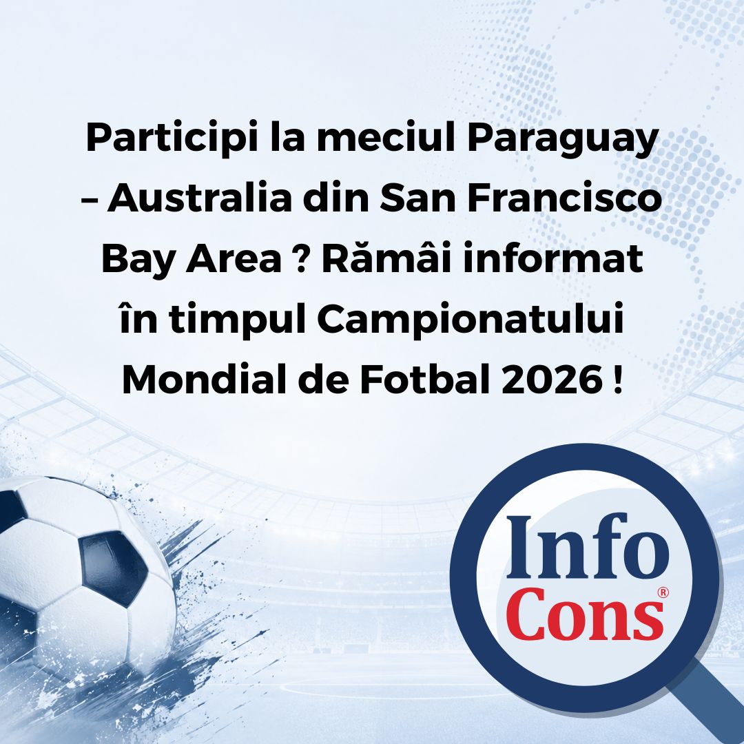 Participi la meciul Paraguay – Australia din San Francisco Bay Area ? Rămâi informat în timpul Campionatului Mondial de Fotbal 2026 !