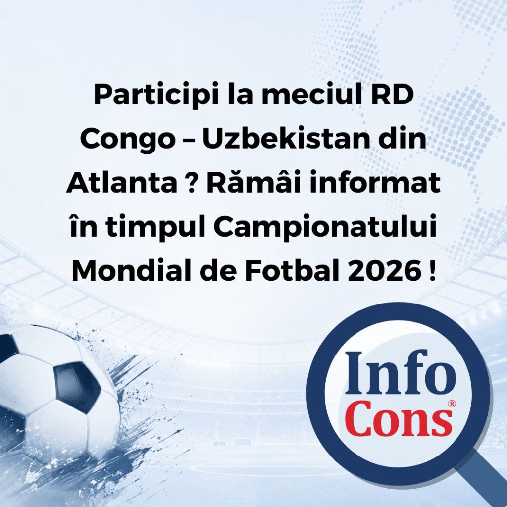 Participi la meciul RD Congo – Uzbekistan din Atlanta ? Rămâi informat în timpul Campionatului Mondial de Fotbal 2026 !