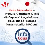 Peste 20 de Alerte la Produse Alimentare cu Risc din Japonia ! Alege Informat cu Soluția de Protecția Consumatorilor InfoCons !
