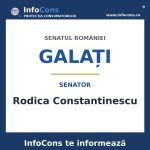 Senatul României și senatoarea Rodica Constantinescu – InfoCons te informează