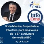 Sorin Mierlea , Președintele InfoCons Protectia Consumatorilor , participă la cea de-a 37-a Adunare Generală ANEC 