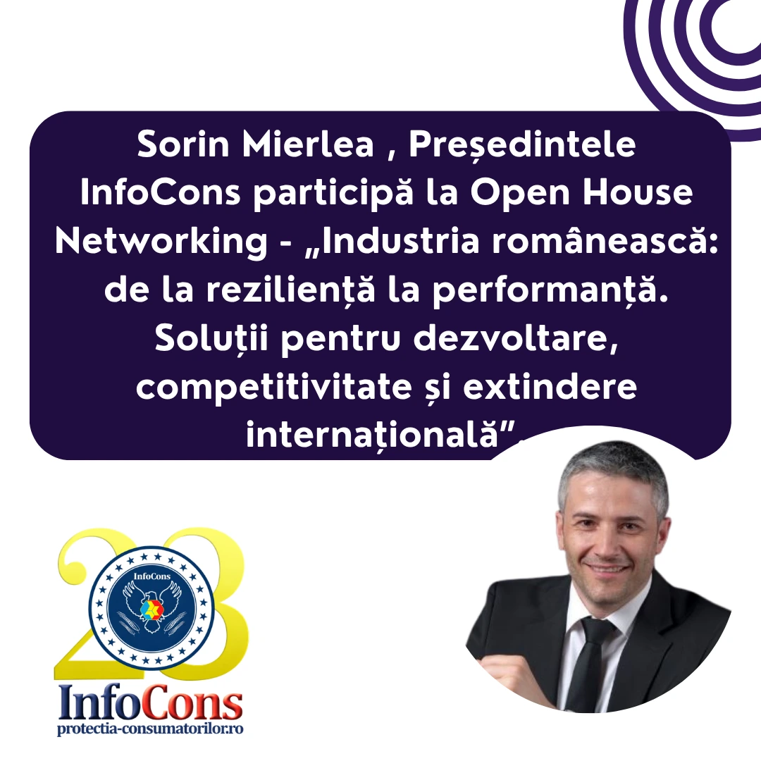 Sorin Mierlea , Președintele InfoCons participă la Open House Networking