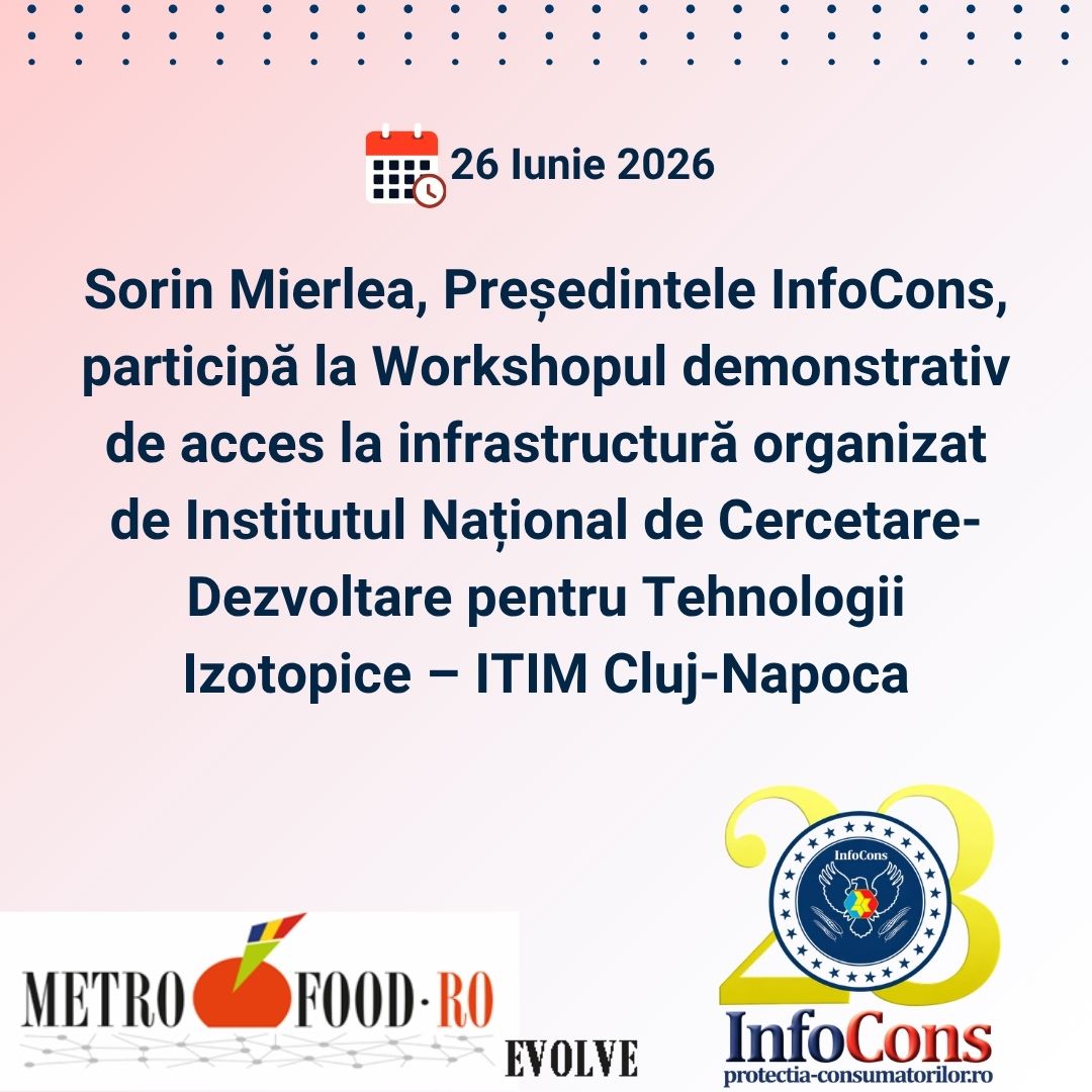 Sorin Mierlea , Președintele InfoCons , participă la Workshopul demonstrativ de acces la infrastructură organizat de Institutul Național de Cercetare-Dezvoltare pentru Tehnologii Izotopice &ndash; ITIM Cluj-Napoca