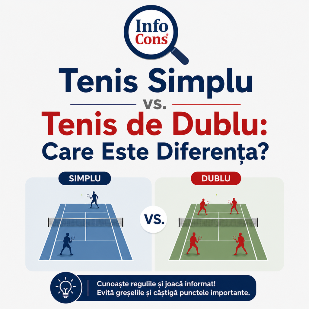 Tenis Simplu vs. Tenis de Dublu : Care Este Diferența