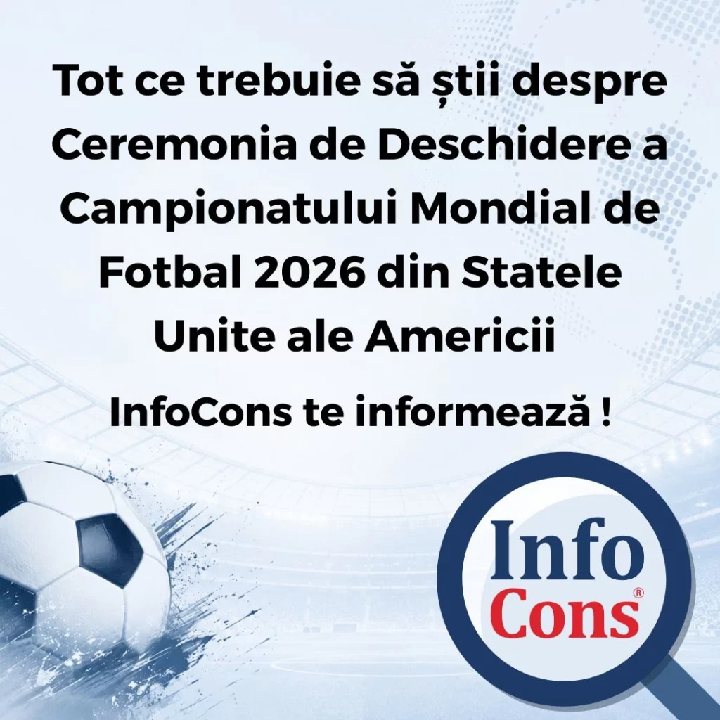 Tot ce trebuie să știi despre Ceremonia de Deschidere a Campionatului Mondial de Fotbal 2026 din Statele Unite ale Americii - InfoCons Protecția Consumatorilor te informează !