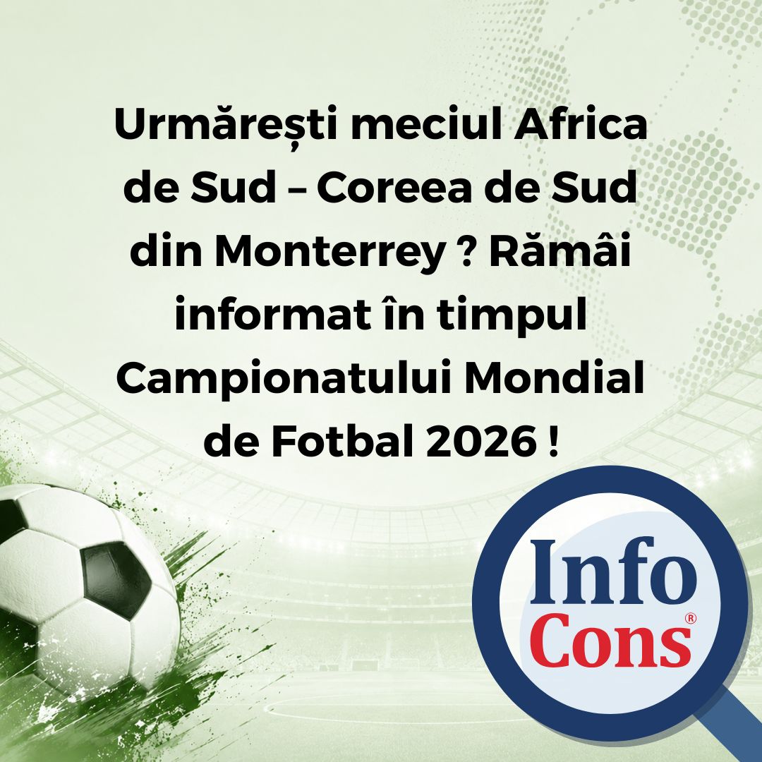 Urmărești meciul Africa de Sud – Coreea de Sud din Monterrey ? Rămâi informat în timpul Campionatului Mondial de Fotbal 2026 !