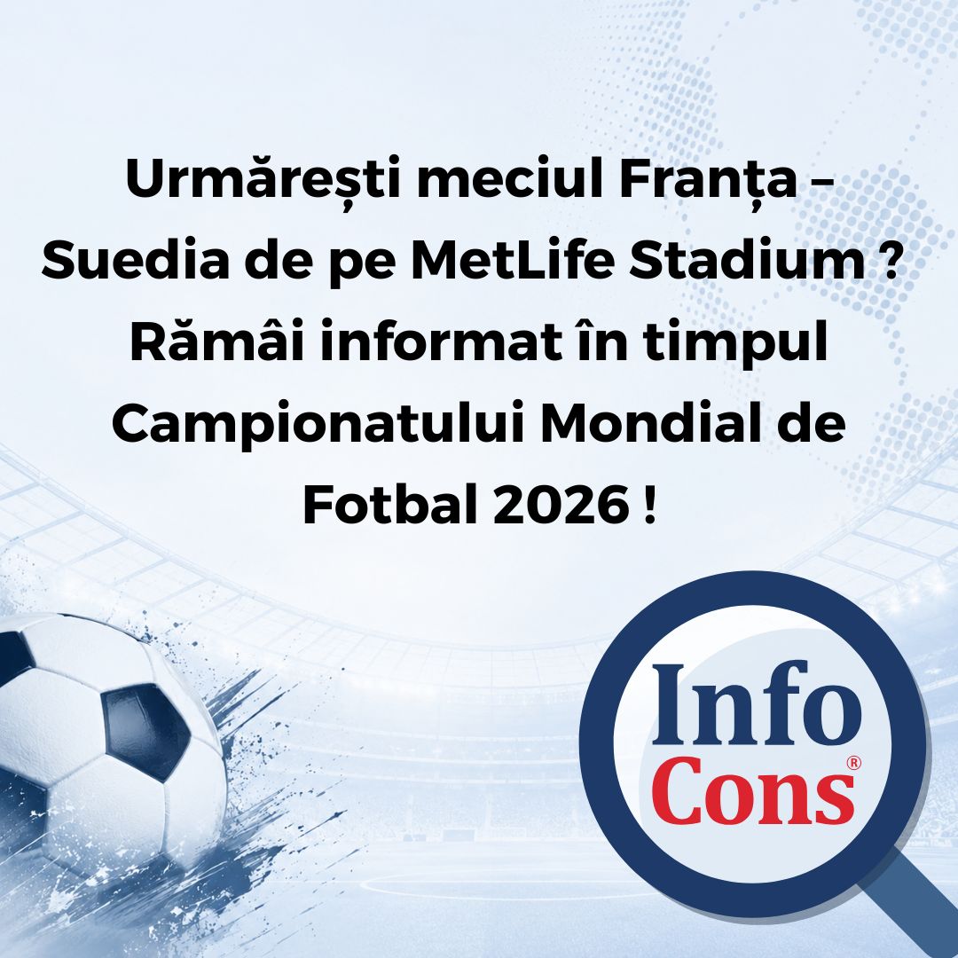 Urmărești meciul Franța &ndash; Suedia de pe&nbsp;MetLife Stadium ? Răm&acirc;i informat &icirc;n timpul Campionatului Mondial de Fotbal 2026 !