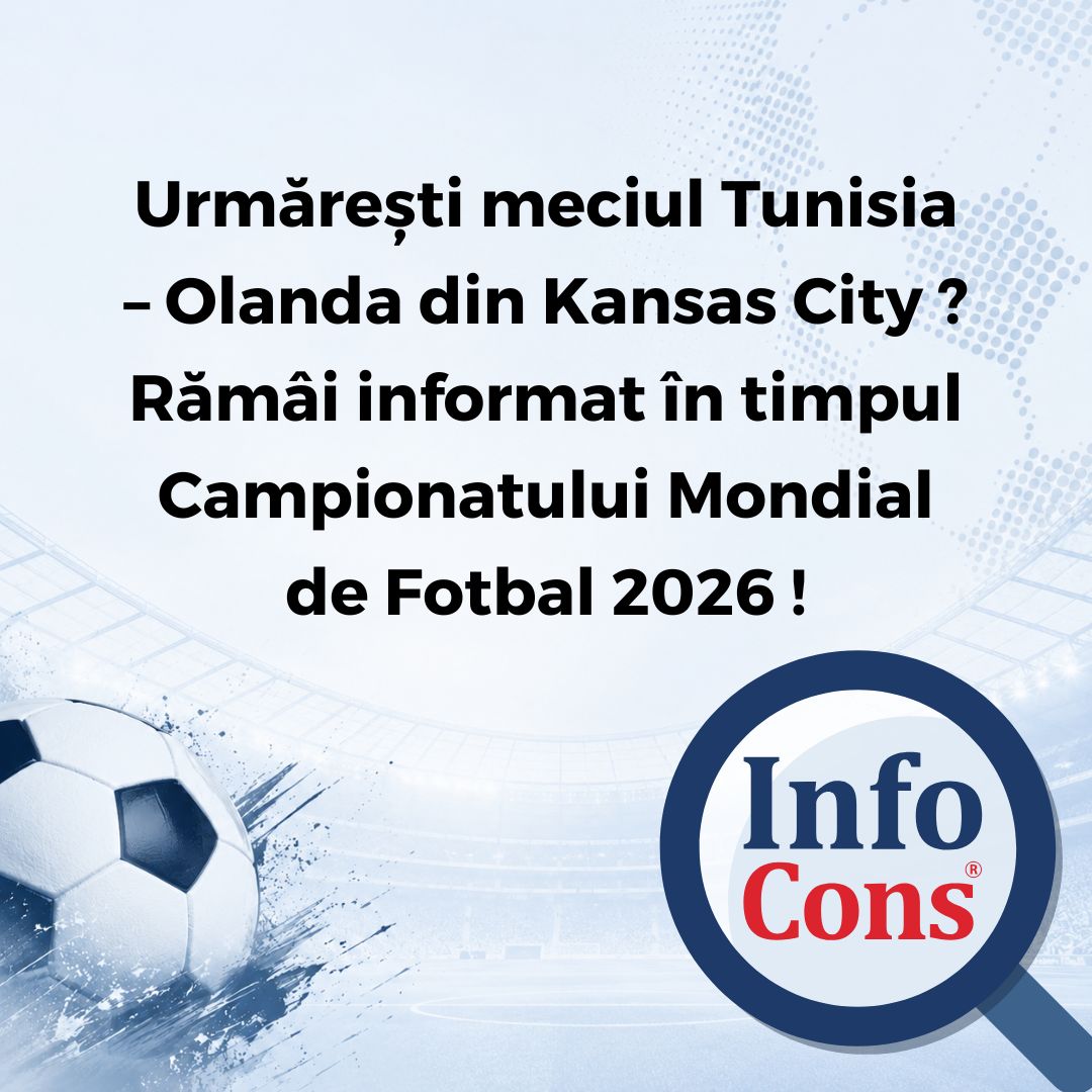 Urmărești meciul Tunisia – Olanda din Kansas City ? Rămâi informat în timpul Campionatului Mondial de Fotbal 2026 !