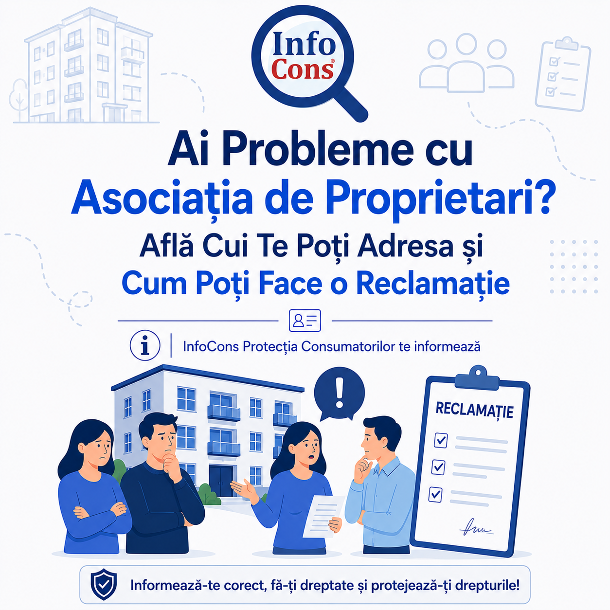Ai Probleme cu Asociația de Proprietari ? Află Cui Te Poți Adresa și Cum Poți Face o Reclamație &ndash; InfoCons Protecția Consumatorilor te informează