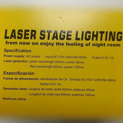 Sandowi - Proiector cu laser