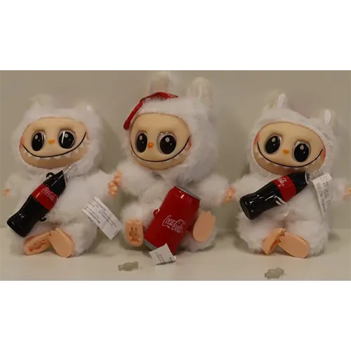 POPMART (Counterfeit) - Jucărie moale cu inel cu cheie