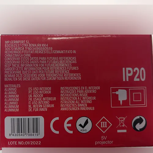 (Gerimport), G - Proiector cu laser