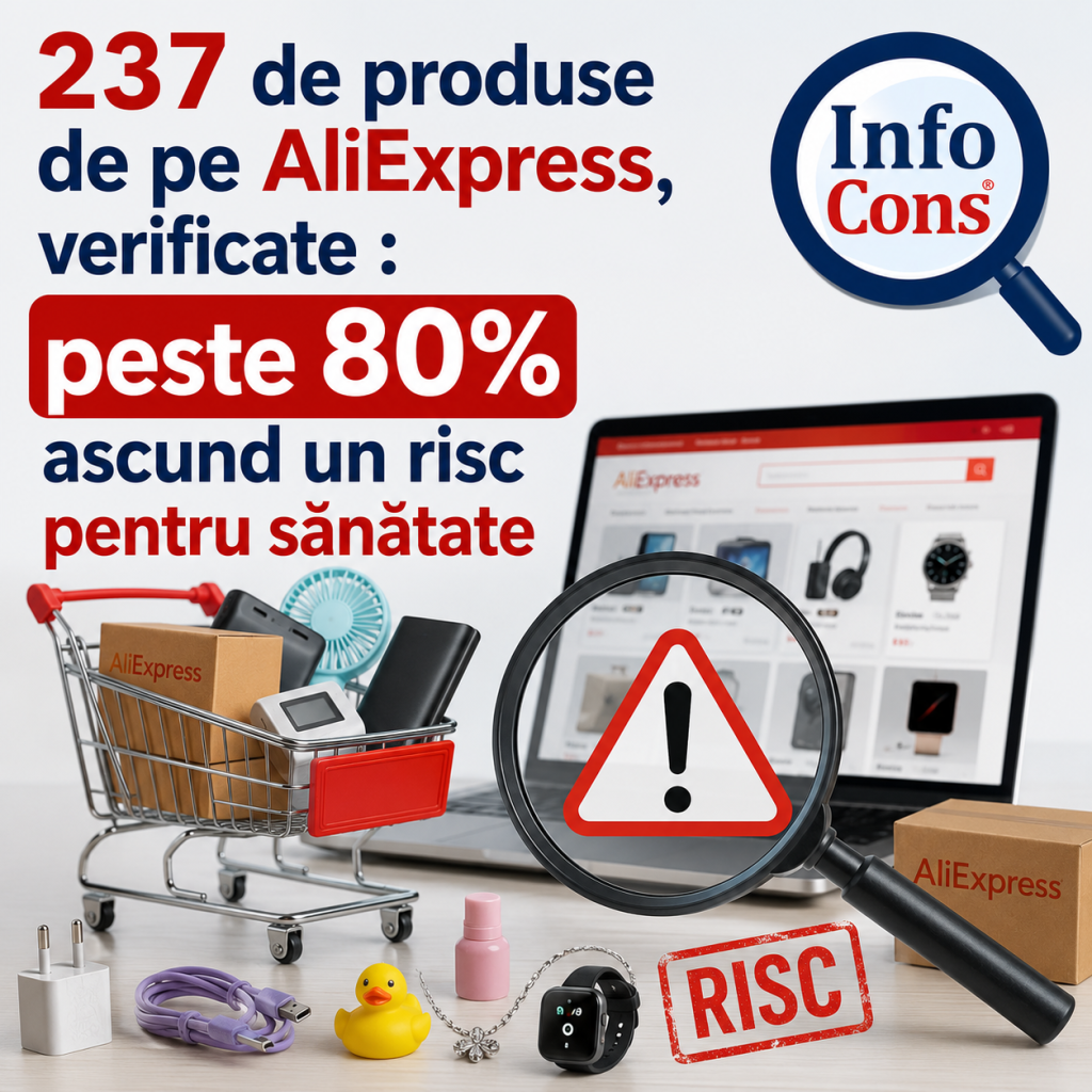 237 de produse de pe AliExpress, verificate : peste 80% ascund un risc pentru sănătate
