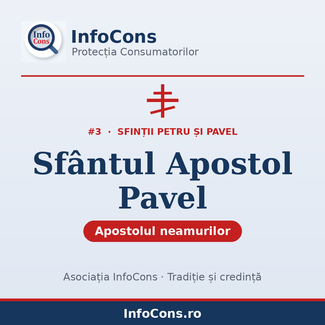 #3 Sfantul Apostol Pavel - de la Saul la Apostolul neamurilor