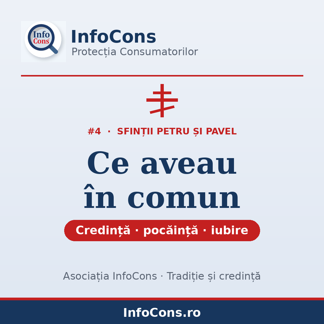 #4 Ce aveau in comun cei doi corifei ai apostolilor