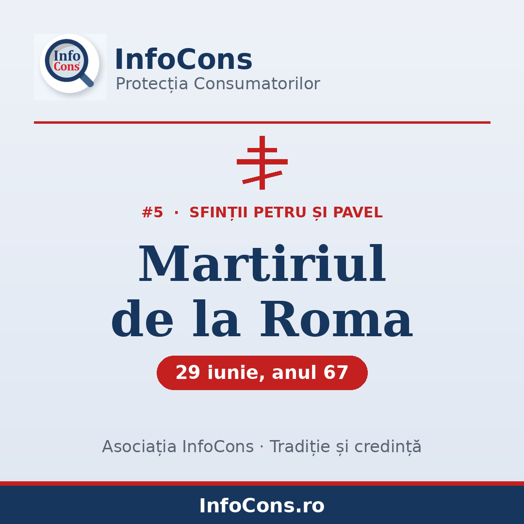 #5 Martiriul de la Roma si data de 29 iunie