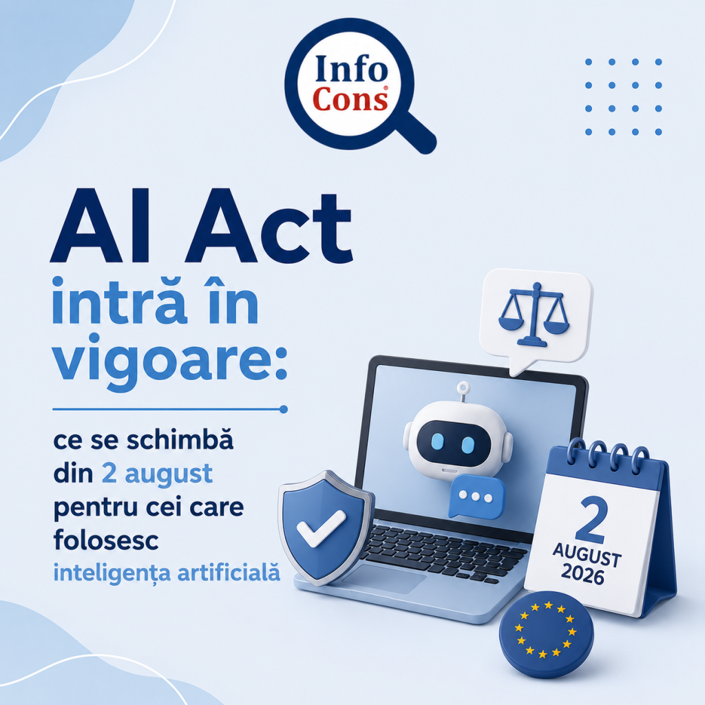 AI Act intră în vigoare : ce se schimbă din 2 august pentru cei care folosesc inteligența artificială