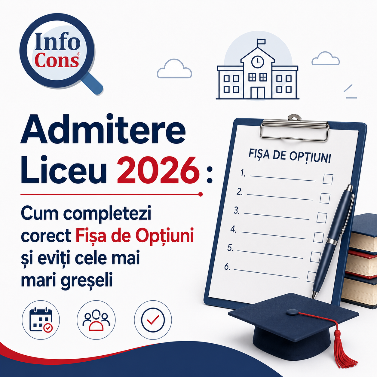 Admitere Liceu 2026 : Cum completezi corect Fișa de Opțiuni și eviți cele mai mari greșeli