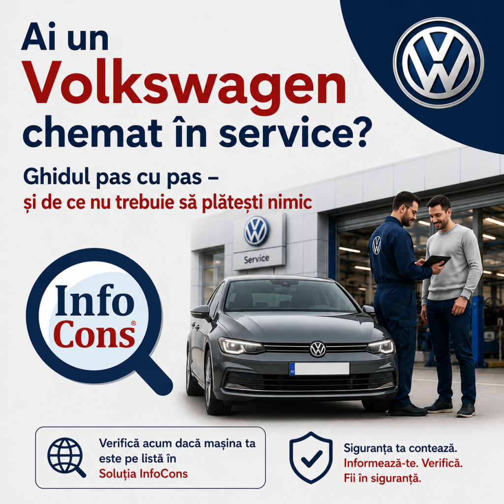 Ai un Volkswagen chemat &icirc;n service ? Ghidul pas cu pas &ndash; și de ce nu trebuie să plătești nimic