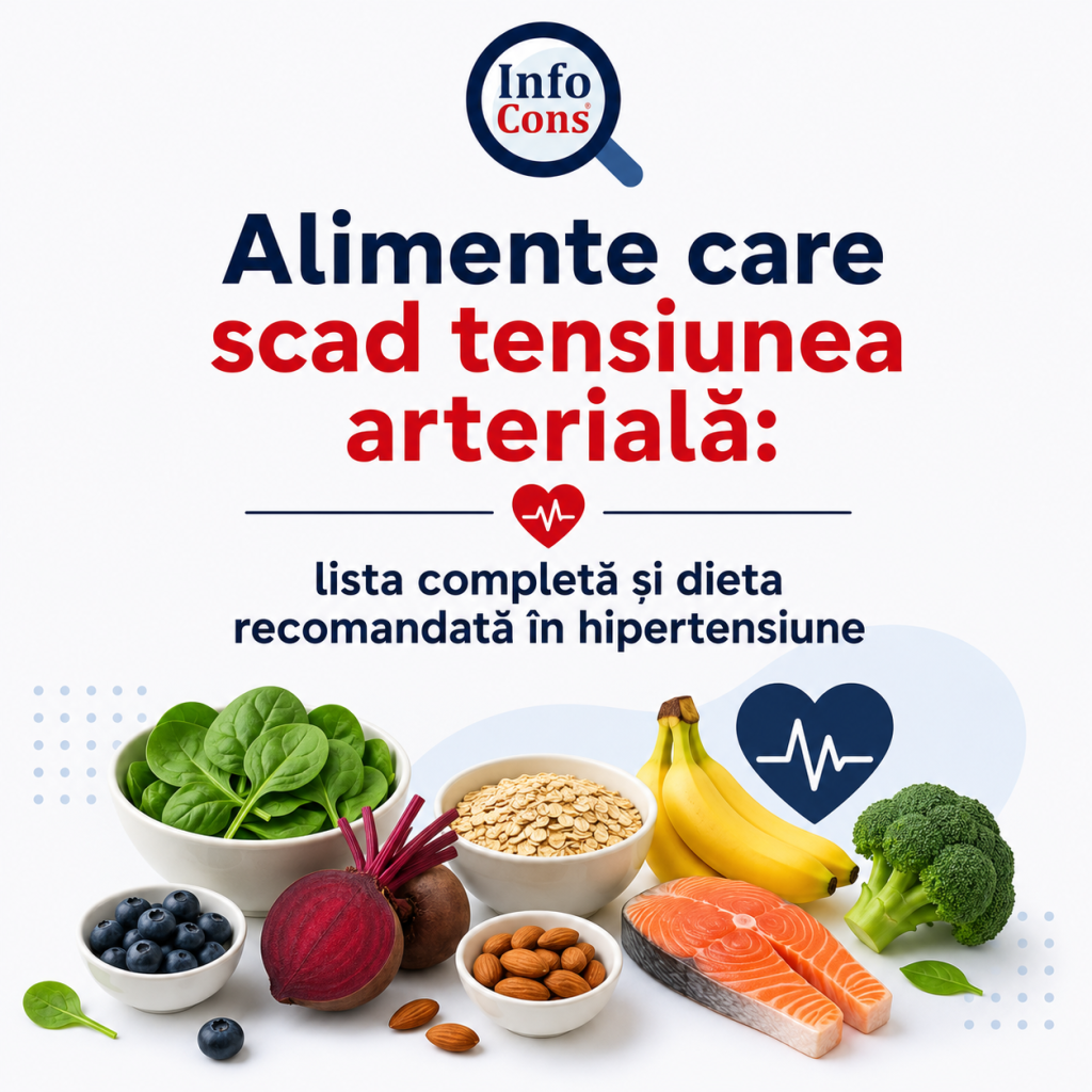 Alimente care scad tensiunea arterială : lista completă și dieta recomandată &icirc;n hipertensiune