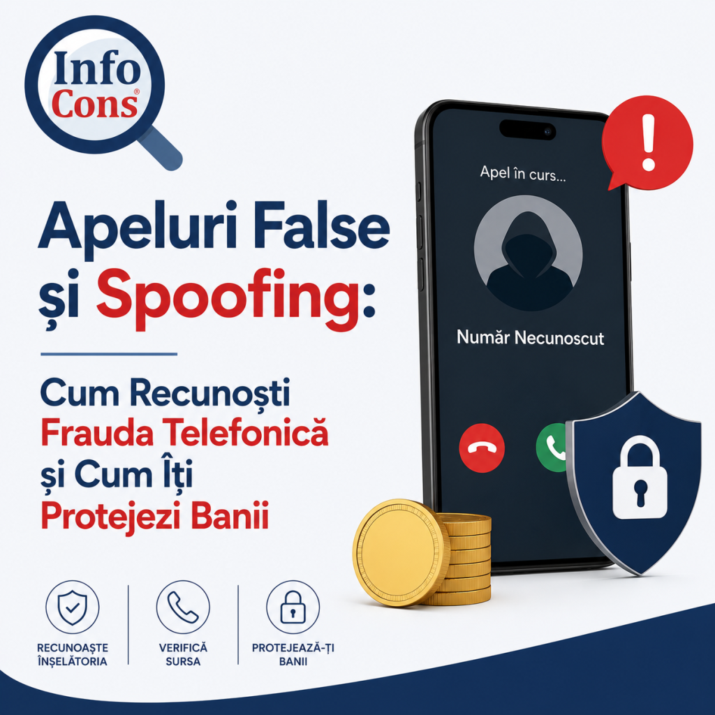 Apeluri False și Spoofing : Cum Recunoști Frauda Telefonică și Cum &Icirc;ți Protejezi Banii