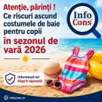 Atenție , părinți ! Ce riscuri ascund costumele de baie pentru copii în sezonul de vară 2026