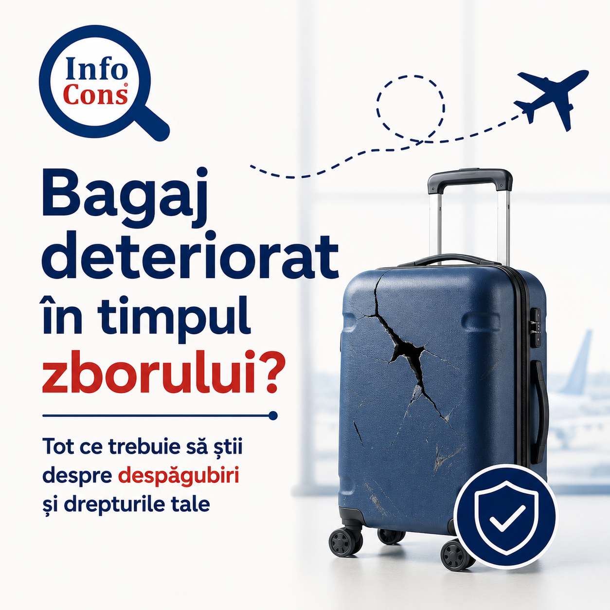 Bagaj deteriorat în timpul zborului ? Tot ce trebuie să știi despre despăgubiri și drepturile tale