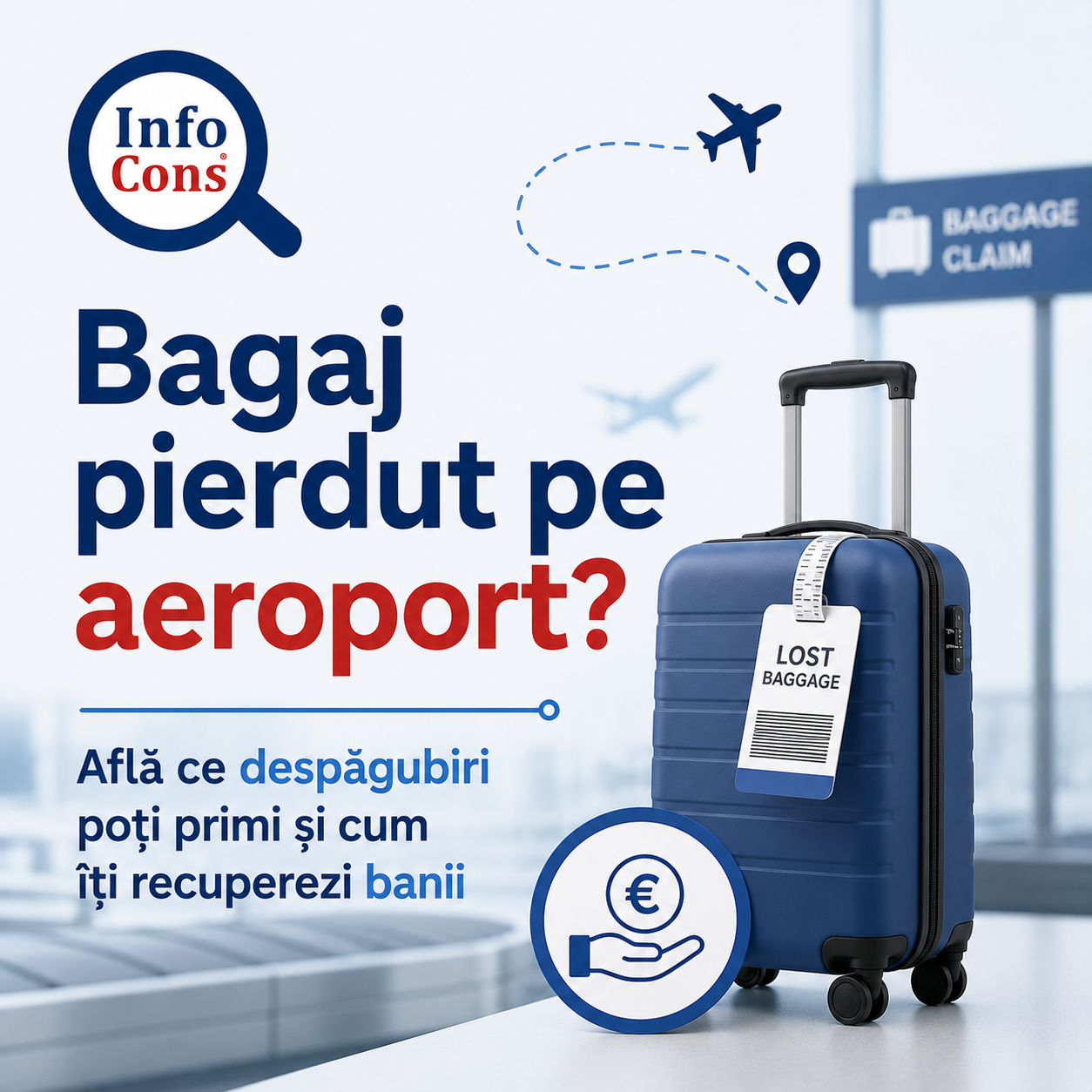Bagaj pierdut pe aeroport ? Află ce despăgubiri poți primi și cum îți recuperezi banii