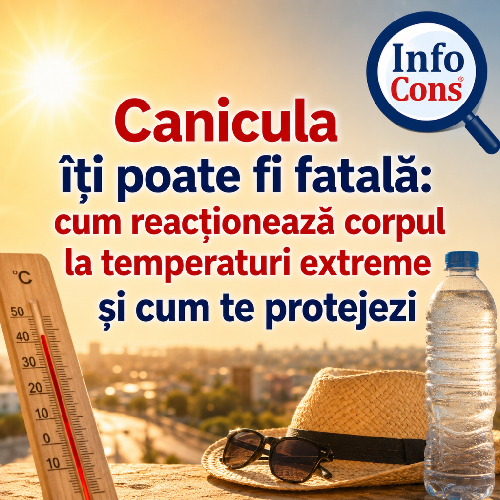 Canicula îți poate fi fatală : cum reacționează corpul la temperaturi extreme și cum te protejezi