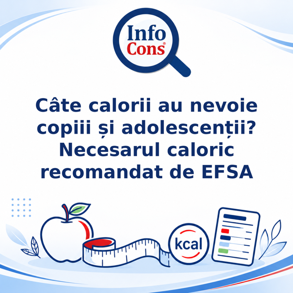 Câte calorii au nevoie copiii și adolescenții ? Necesarul caloric recomandat de EFSA