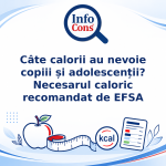 Câte calorii au nevoie copiii și adolescenții ? Necesarul caloric recomandat de EFSA