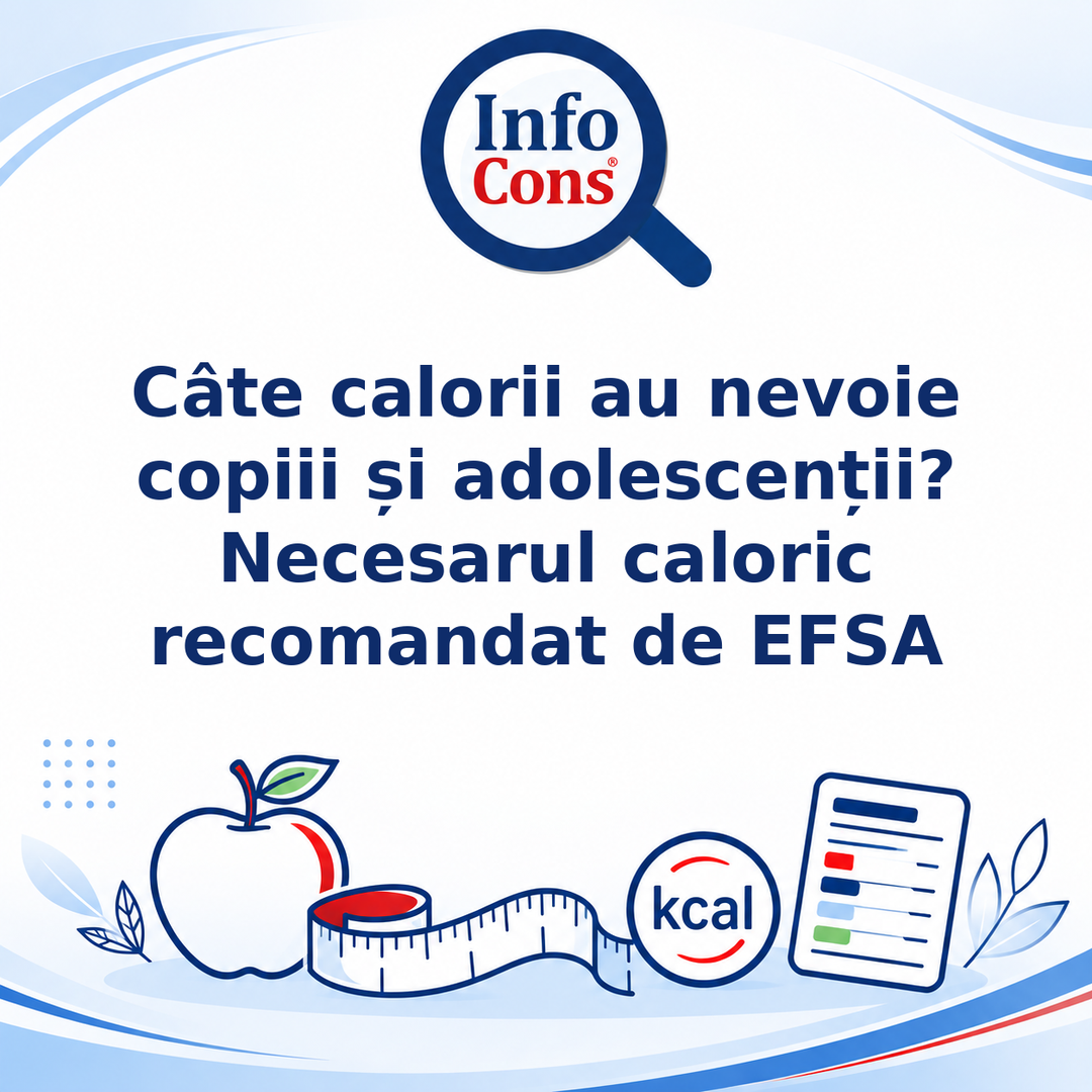 Câte calorii au nevoie copiii și adolescenții ? Necesarul caloric recomandat de EFSA