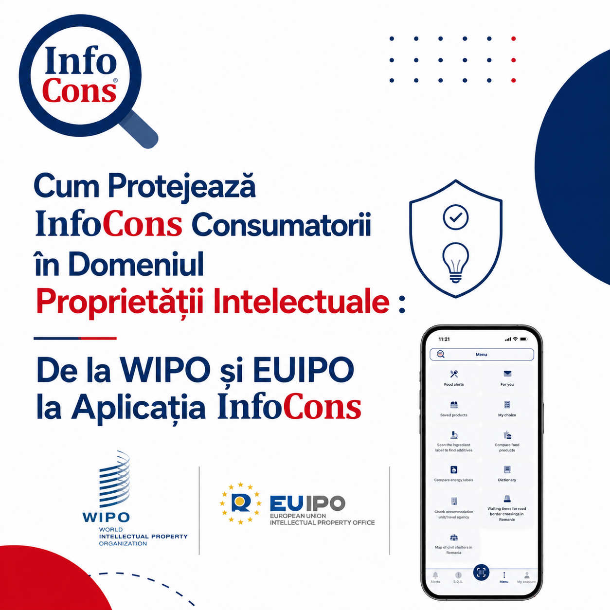 Cum Protejează InfoCons Consumatorii &icirc;n Domeniul Proprietății Intelectuale : De la WIPO și EUIPO la Aplicația InfoCons