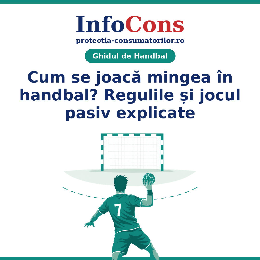 Cum se joacă mingea în handbal - Regulile și jocul pasiv explicate