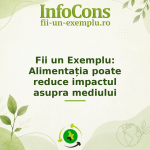 Alimentația poate reduce impactul asupra mediului - Fii un Exemplu pentru Mediu