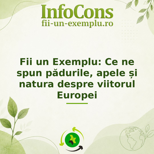 Ce ne spun pădurile, apele și natura despre viitorul Europei - Fii un Exemplu pentru Mediu