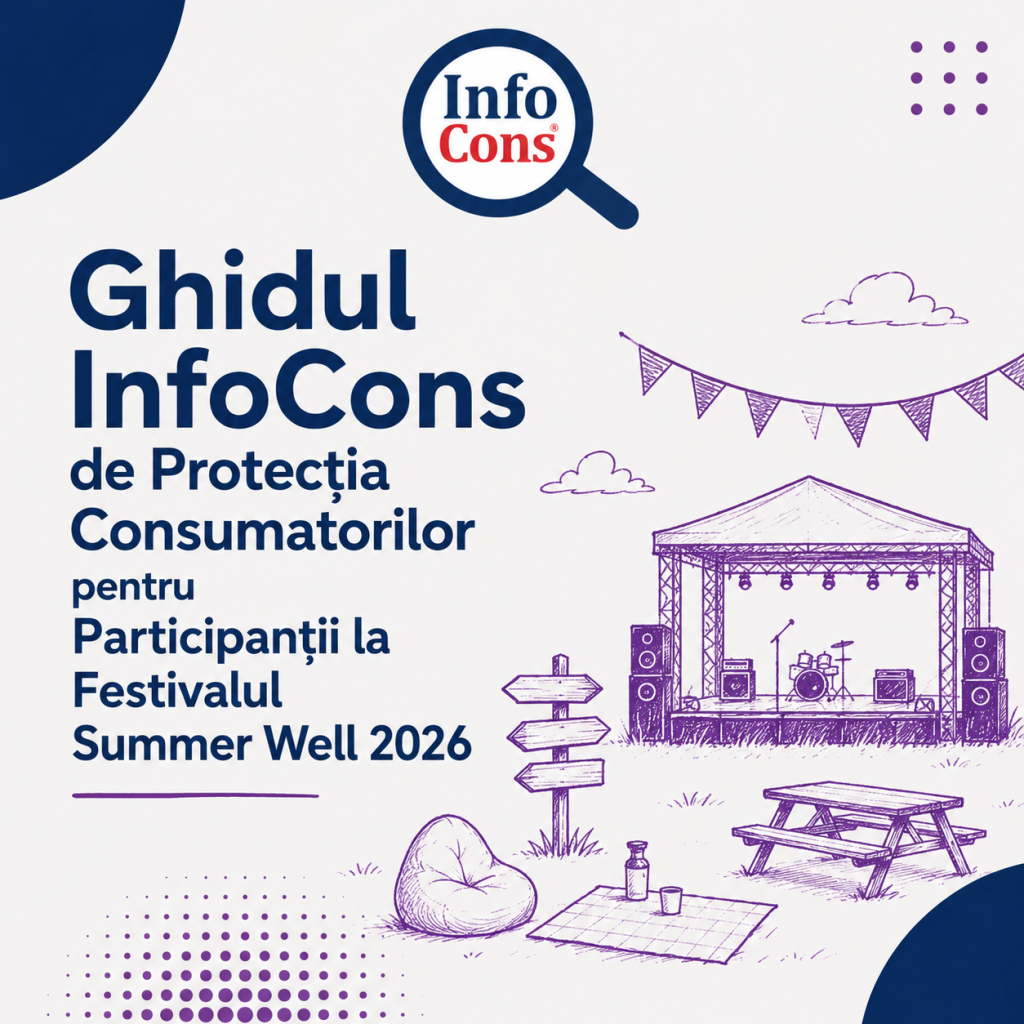 Ghidul InfoCons de Protecția Consumatorilor pentru Participanții la Festivalul Summer Well 2026