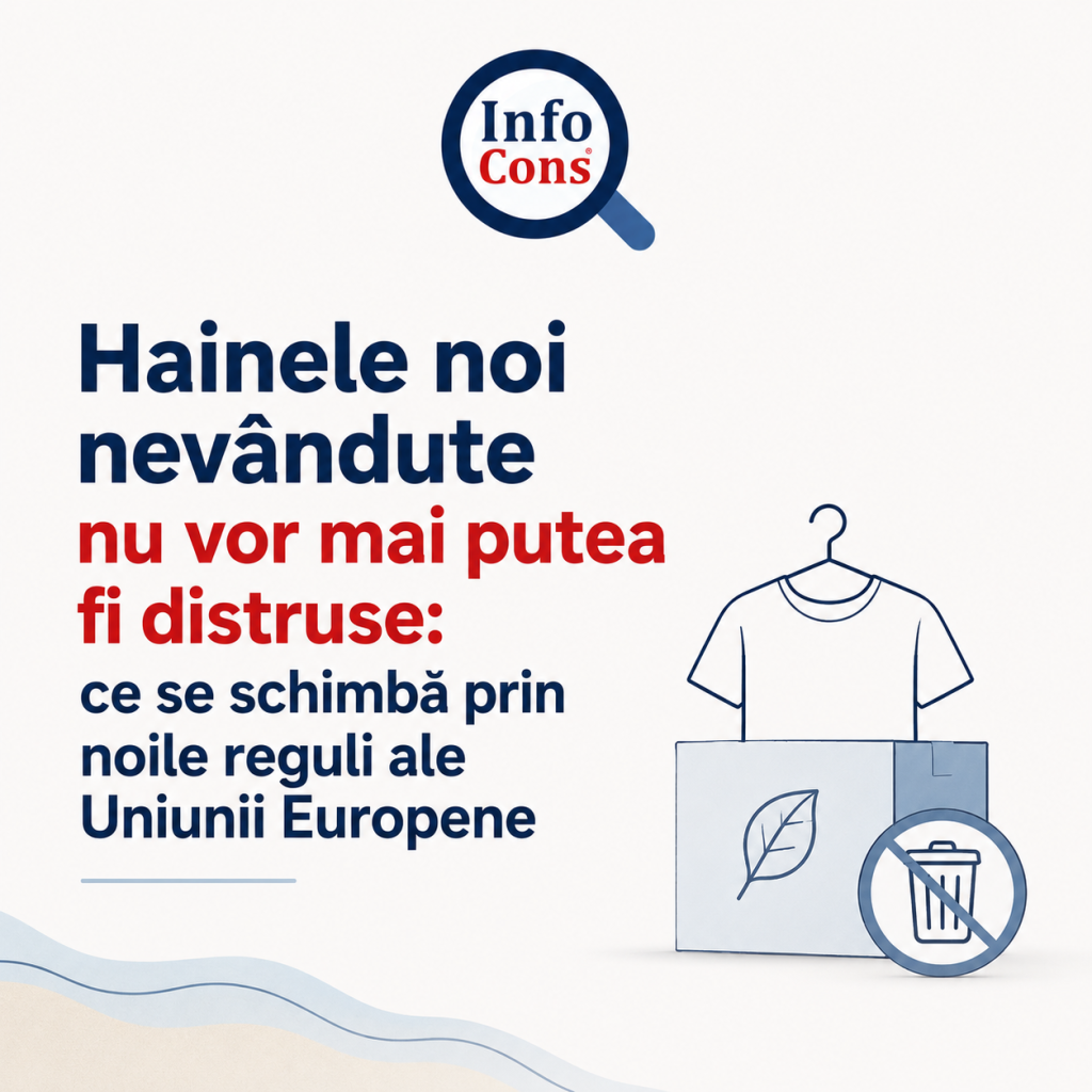 Hainele noi nevândute nu vor mai putea fi distruse : ce se schimbă prin noile reguli ale Uniunii Europene
