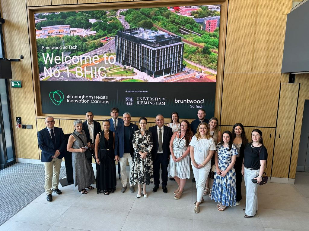 Vizită de lucru la University of Birmingham a delegației formate din InfoCons și Universitatea de Științele Vieții „Regele Mihai I” din Timișoara - USVT , în cadrul proiectului ProEduHub