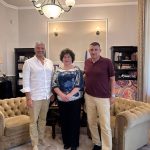 Întâlnire de lucru între domnul Sorin Mierlea , Președintele InfoCons , și doamna Rodica Guiu , Director General al COPYRO – Societate de Gestiune Colectivă a Drepturilor de Autor