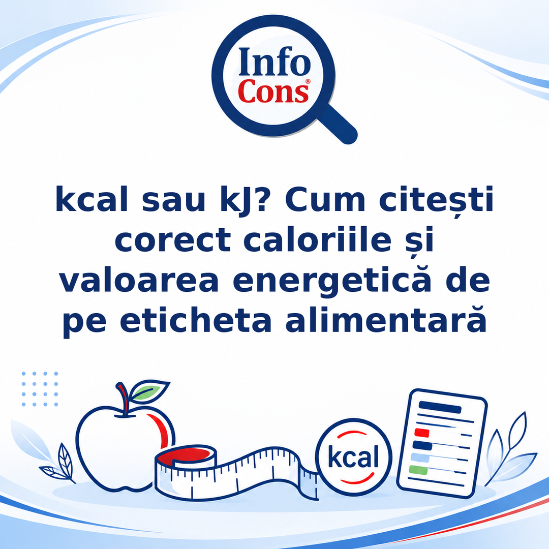 Kcal sau KJ ? Cum citești corect caloriile și valoarea energetică de pe eticheta alimentară